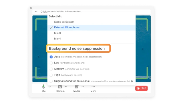 AI Noise Reduction